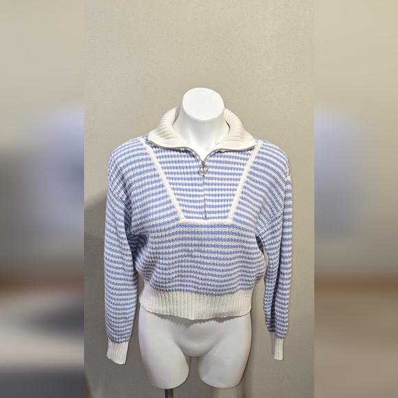 Jessica Simpson Knitted Crop Top Sweater Women's Size Medium - Picture 1 of 7